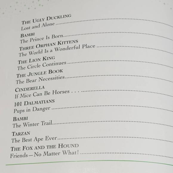 DISNEY ANIMAL STORIES (Disney Pixar Film Storybook Collections) by Sarah Heller - Picture 9 of 11